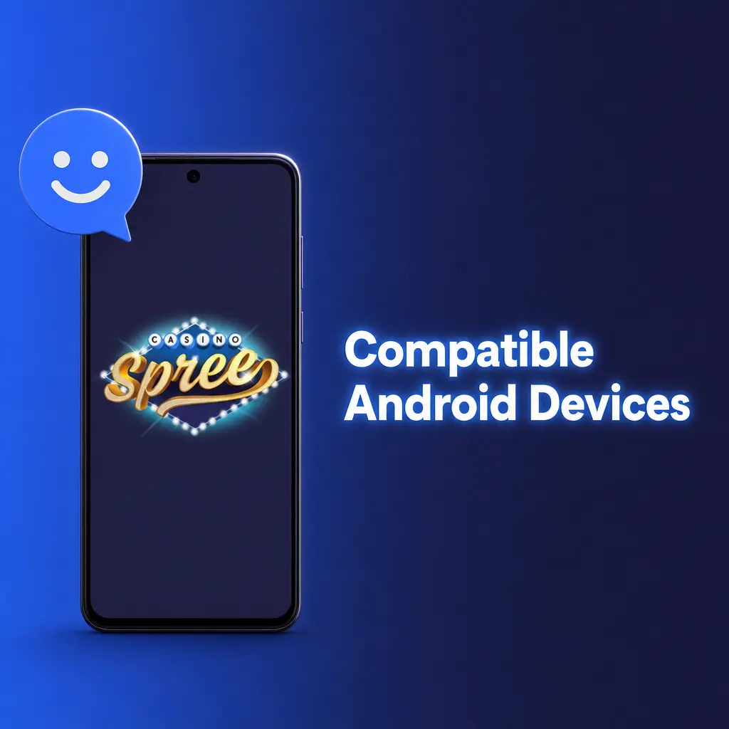 Android devices compatible with the Spree Casino app