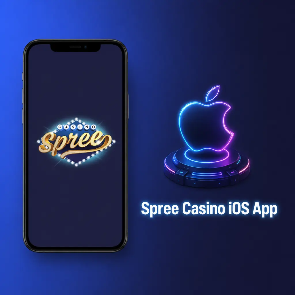 Spree Casino iOS app running on iPhone and iPad